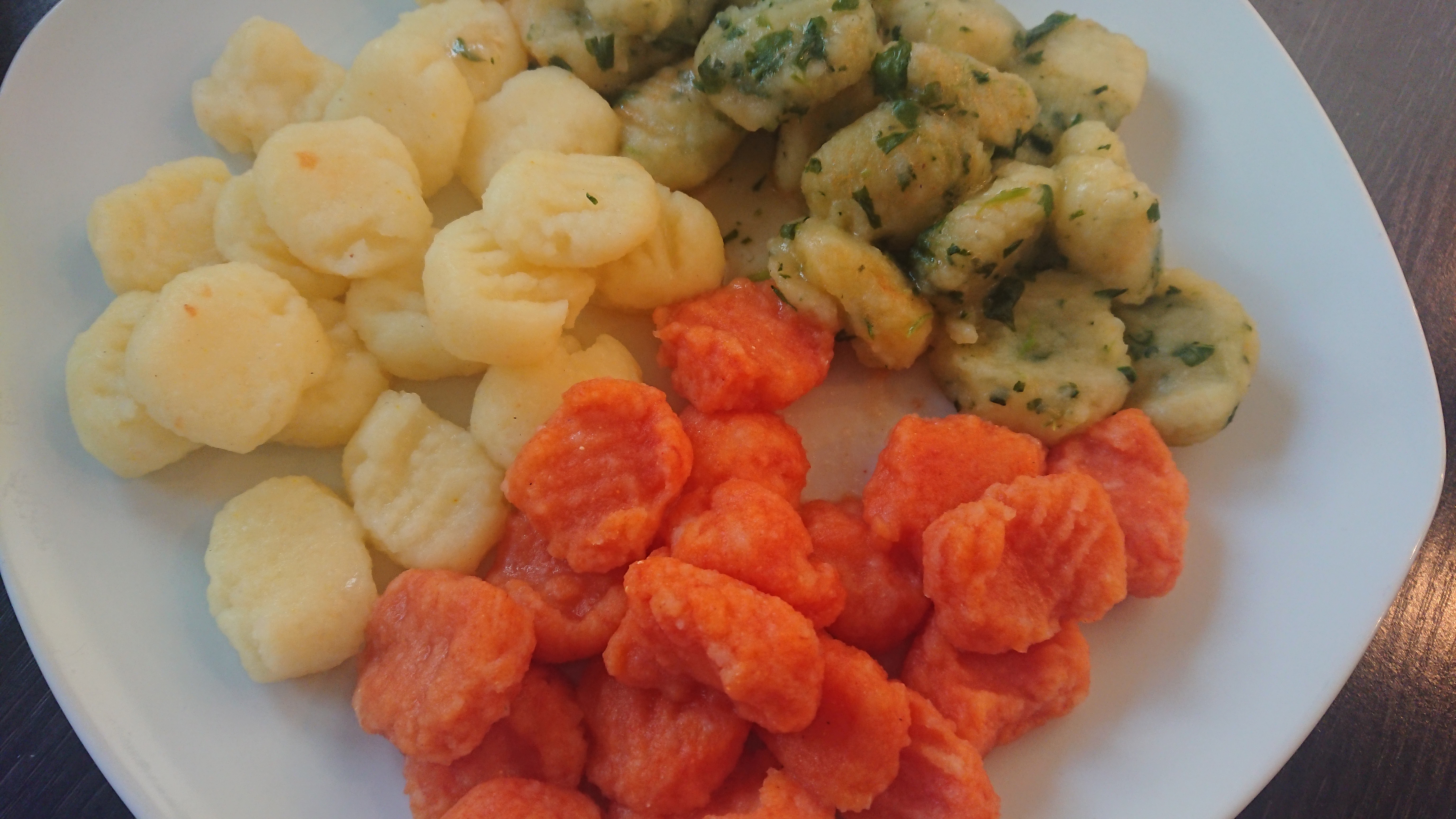 Ruth, Gnocchi Tricolori