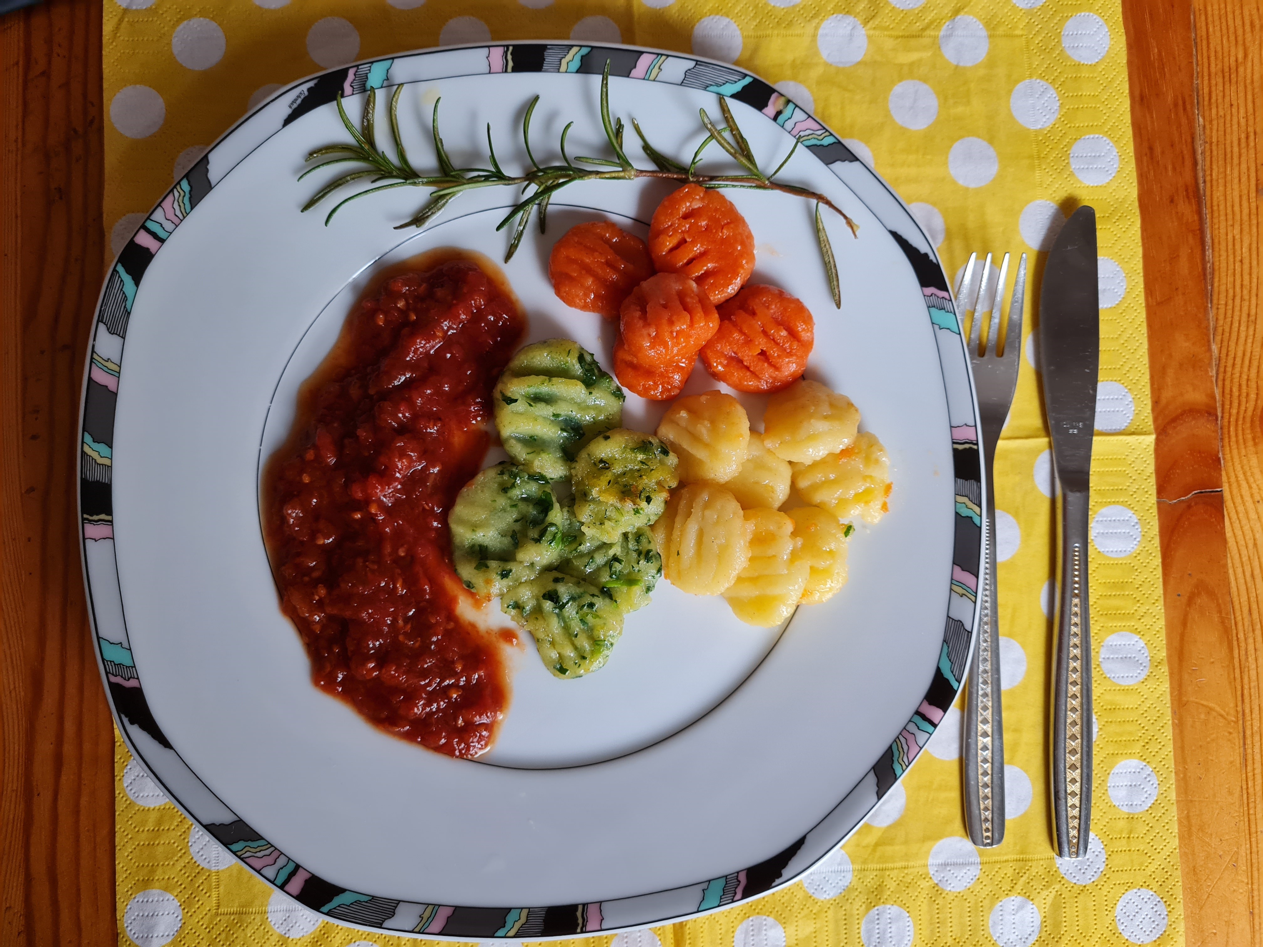 Tanja, Gnocchi Tricolori